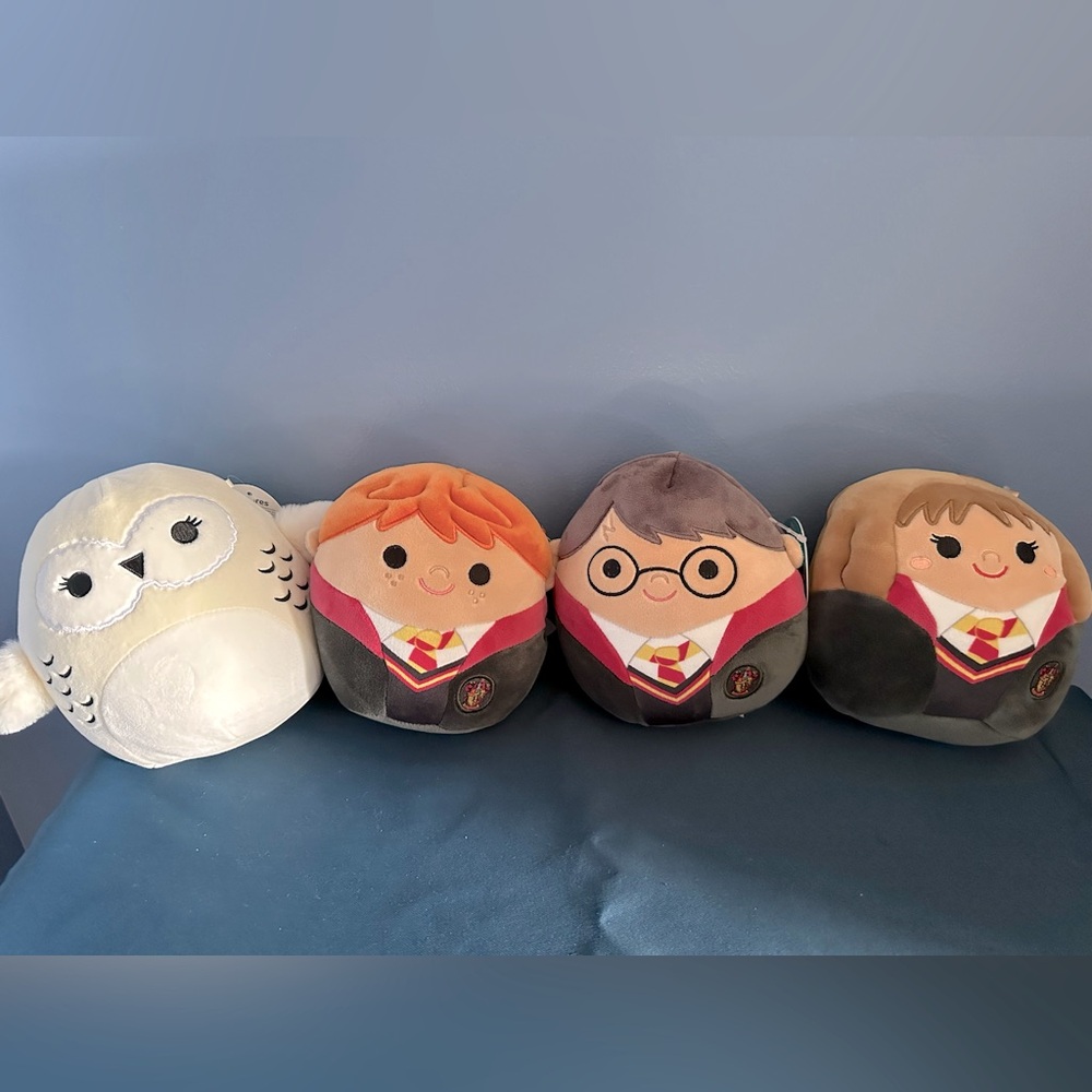 Squishmallow HARRY POTTER Friends Bundle NWT